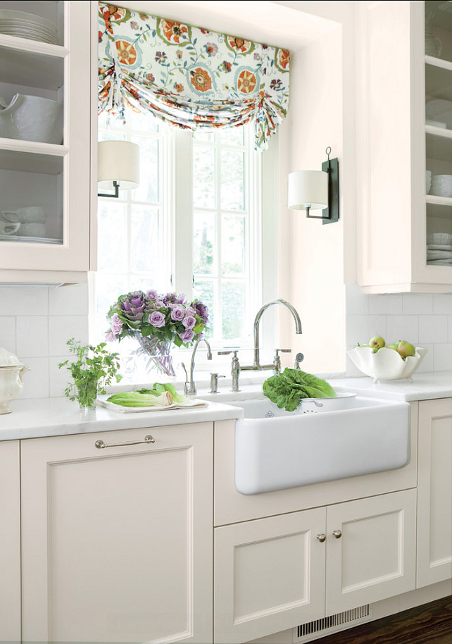 Kitchen Apron Sink Ideas. This is the classic Shaws Original apron-front sink from ROHL. #Kitchen #Sink #ApronSink #ROHL 