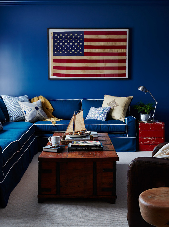 Americana Room Style. Americana Decor. Americana Spaces. Americana-style interiors. Americana Interiors #AmericanaInteriors #Americana