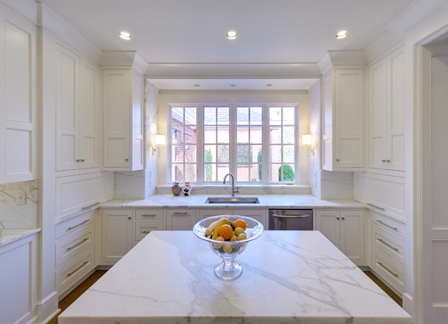 White Kitchen, Great White Kitchen. #WhiteKitchen #Kitchen #White #Interiors