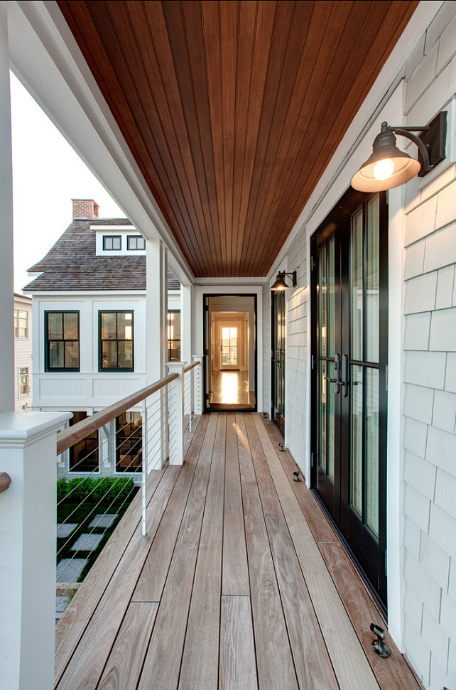 Beach House with Transitional Interiors - Home Bunch Interior Design Ideas