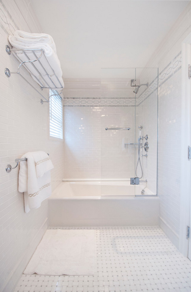 Floor-to-Ceiling Tiled Bathroom. Bathroom Tiling. Bathroom Tiling Ideas. Bathroom Tiling Design. Bathroom Subway Tile wall Tiling. #Bathroom #BathroomTiling MKL Construction Corp.