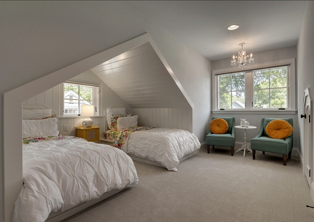 Bedroom Design. Great shared bedroom design. #Bedroom #SharedBedroom
