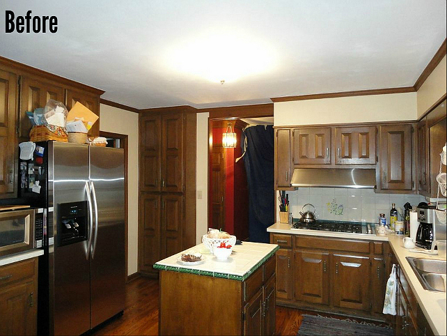 Before and After Kitchen Reno #BeforeandAfterKitchenReno