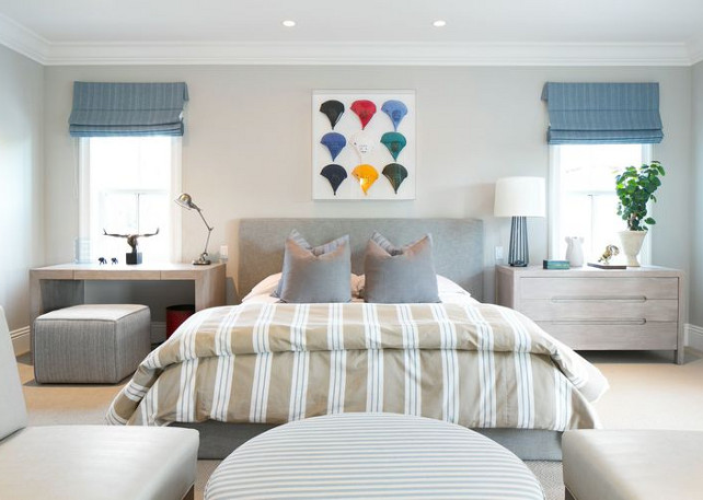 Boys Bedroom. Modern Grey Boys Bedroom. #BoysBedroom Kelly Nutt Design.