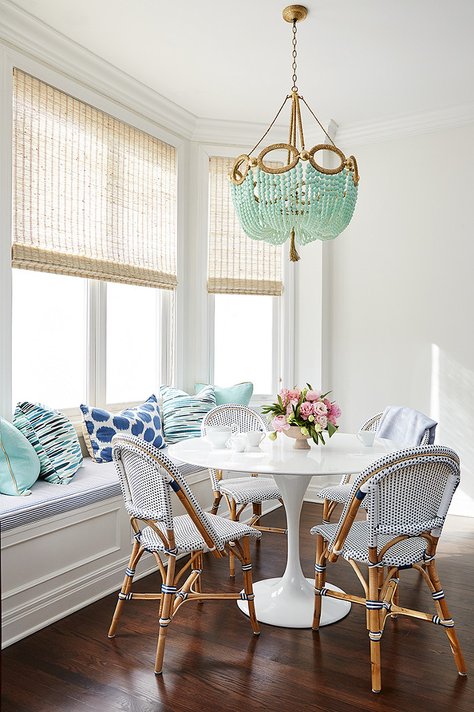 Breakfast Room Chandelier. Amie Corley Interiors.