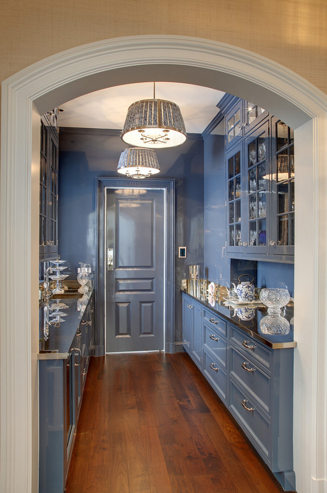 Butler's Pantry Paint Color #ButlersPantryPaintColor #ButlersPantry #ButlersPantryIdeas #ButlersPantryCabinet Significant Homes LLC