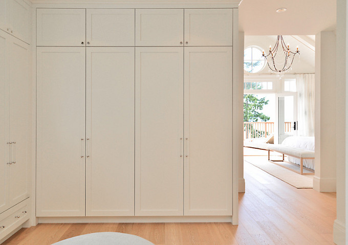 Closet Layout. Walk-in Closet with cabinets. Sunshine Coast Home Design.