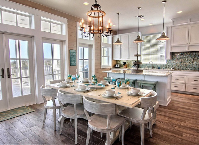 coastal kitchen entertaining