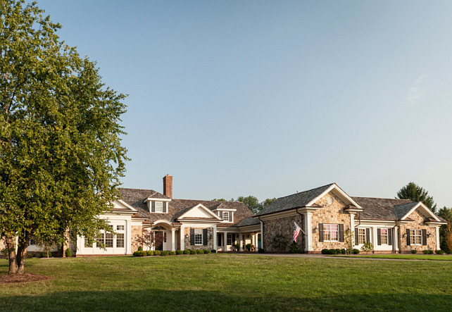 Colonial Home Exterior. Colonial Bungalow Exterior. #ColonialHome #ColonialBungalow #ColonialExterior #ColonialHomeExterior Tabberson Architects.