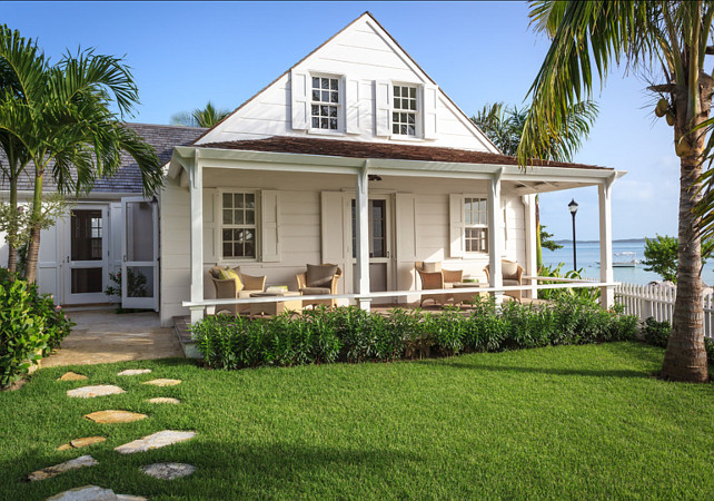 Cottage. Beach Cottage Ideas. Dream beach cottage in the Bahamas. #BeachCottage #Cottage