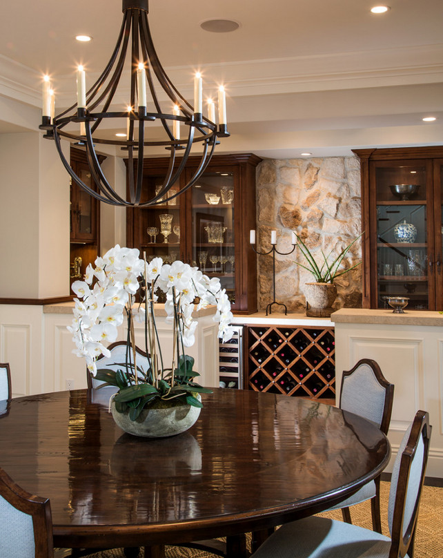 Dining room chandelier. The Chandelier is from Linden Rose & Co. Legacy Custom Homes, Inc.