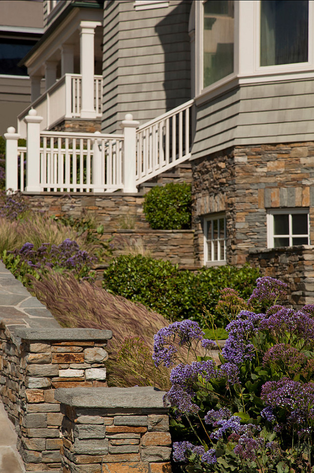 Beach House Landscaping. Detail of foreground landscaping. #BeachHouse #Landscaping
