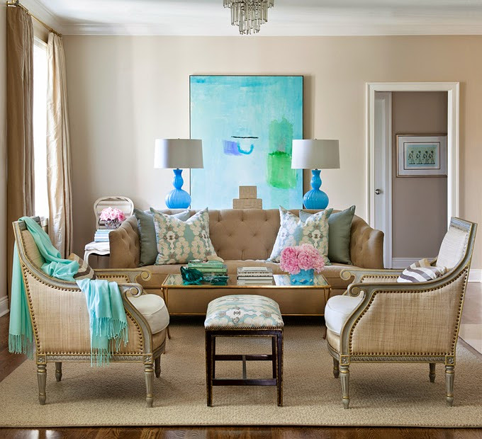 Favorite Turquoise Design Ideas. Tobi Fairley Interior Design.