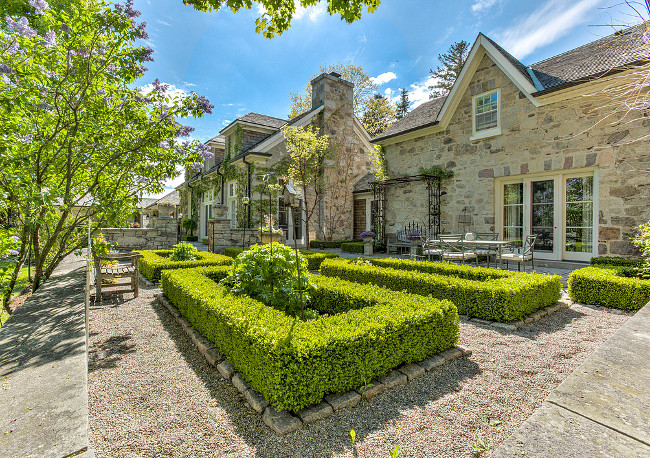 French Country Home. French Country Home Backyard. Traditional French Country Home. #FrenchCountryHome Sotheby's Canada.