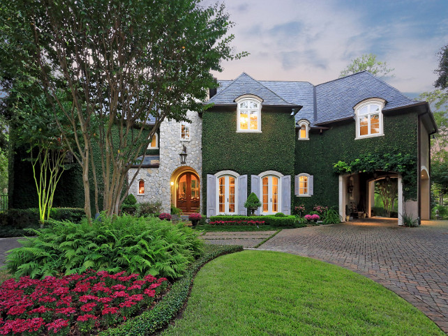 French Home Exterior Ideas #FrenchHome #FrenchHomeExterior Via Sotheby's Homes
