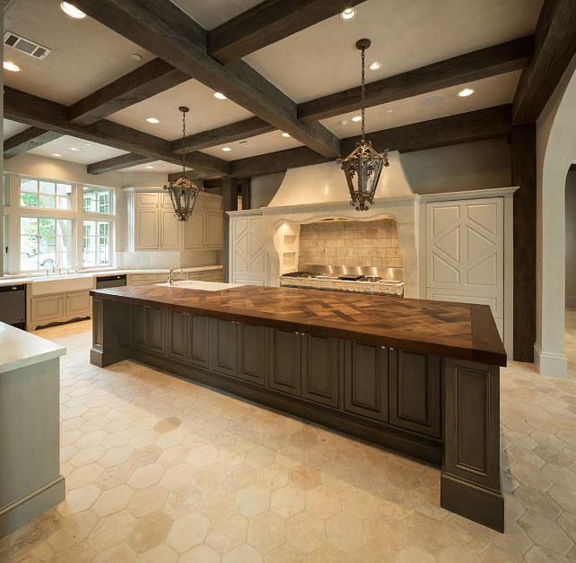 French Kitchen Design #FrenchKitchen #FrenchKitchenDesign Thompson Custom Homes.