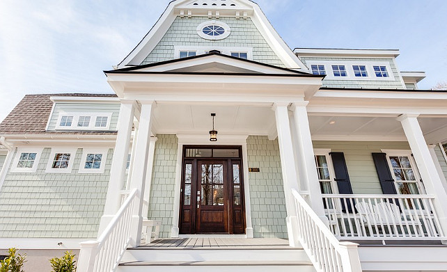 Front Porch. Front Porch Ideas. Beach House Front Porch Ideas. #FrontPorch #Porch