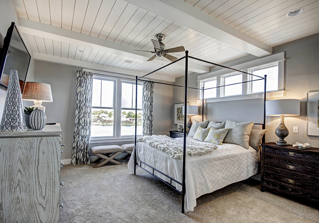 Gray Bedroom. Gray Bedroom Ideas. Gray Bedroom Paint Color. #GrayBedroom Dwellings Inc.