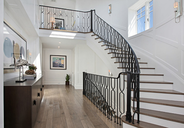 Iron Railing Staircase. Staircase with iron railing. Iron Railing Staircase Ideas. #Iron RailingStaircase Spinnaker Development.