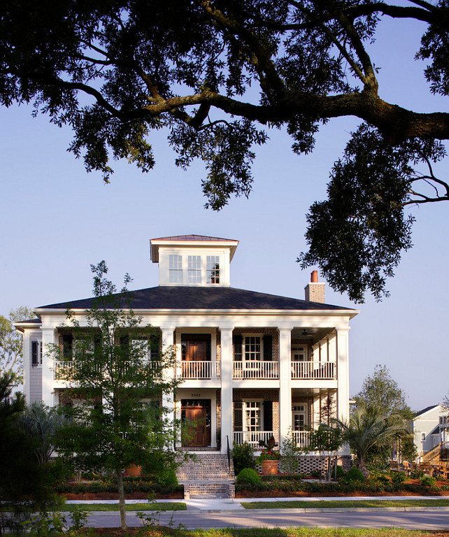 Classic Southern Homes. #Southern #Homes