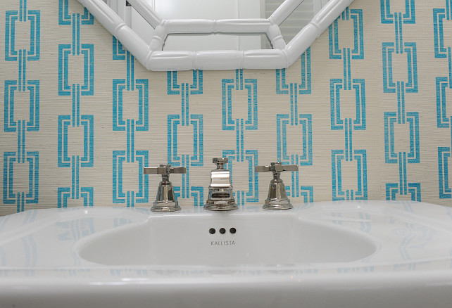 Kallista Sink. Bathroom with Kallista sink. #Kallista #Sink #Bathroom Nina Liddle Design.