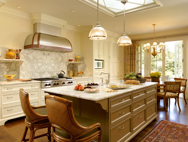Elegant Kitchen Design. This kitchen feels very original and elegant. #Kitchen #Interiors