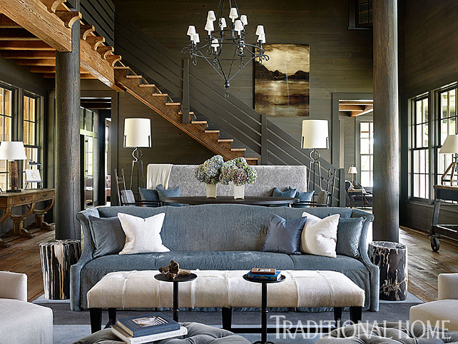 lake house with rustic interiors living room transitional living room with rustic decor rustic living room with abundant natural - Lake House Interior Design Ideas lake house with rustic interiors living room transitional living room with rustic decor rustic living room with abundant natural - Lake House Interior Design Ideas