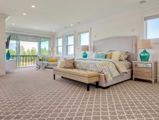 Unique Master Bedroom Carpet Ideas for Simple Design