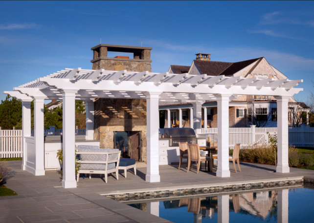 Outdoor Kitchen. Great outdoor kitchen ideas. #OutdoorKitchen