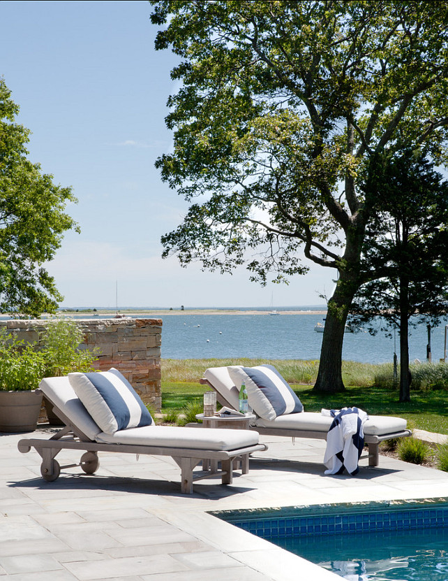 Pool Furniture Ideas chic patio features a wicker sofa and chairs adorned with gray chevron outdoor pillows and pink Pool Furniture Ideas Pool Furniture Ideas pool patio furniture Pool Furniture Ideas