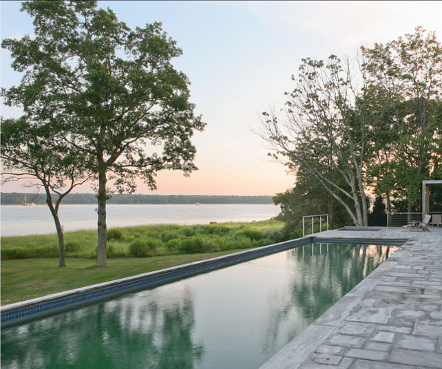 big rectangle swimming pool