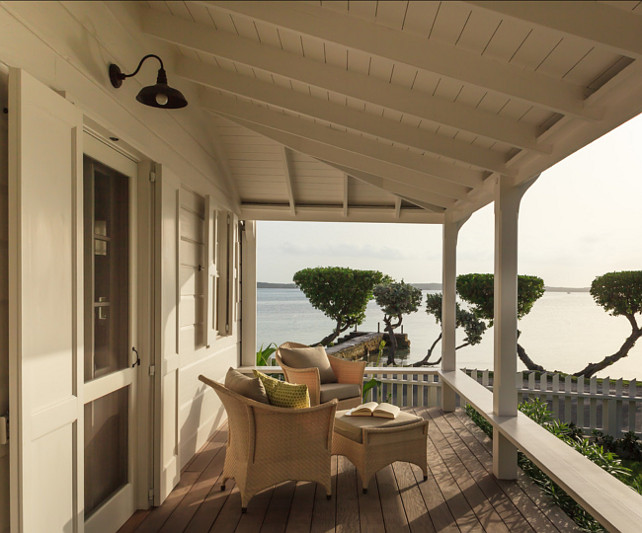 Porch. Inpiring porch. I have met anyone who doesn't love a front porch, now at ocean view to that! #Porch #FrontPorch