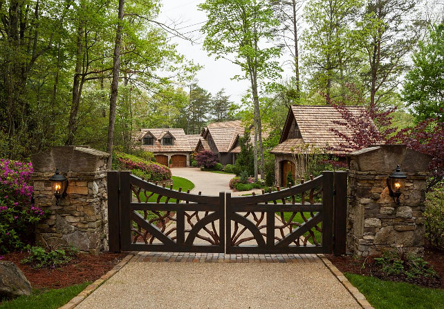 Rustic Home Exterior Ideas. Rustic Home Exterior. #RusticHomeExterior Via HGTV.