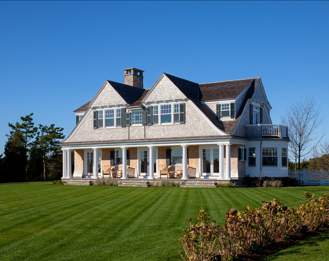 Shingle Styled Homes. This shingle styled home is beautiful inside and out. #ShingleStyledHome