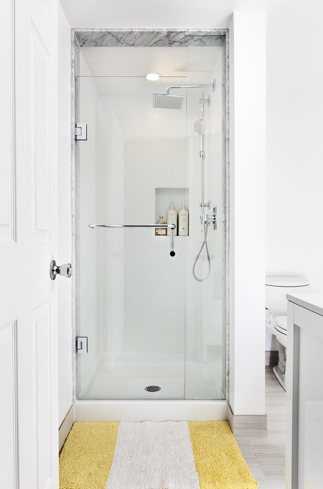 Shower. Small Shower. Small Shower Ideas. Small Shower Bathroom Layout. #SmallShower #Shower Rad Design Inc.
