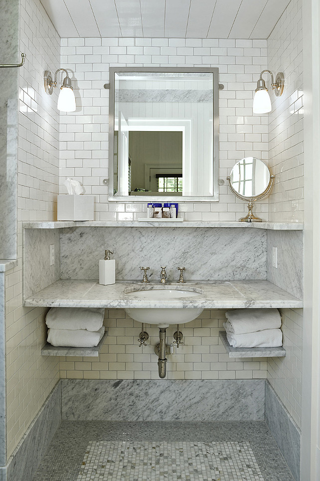 Small Bathroom Sink Ideas. John Hummel & Associates.