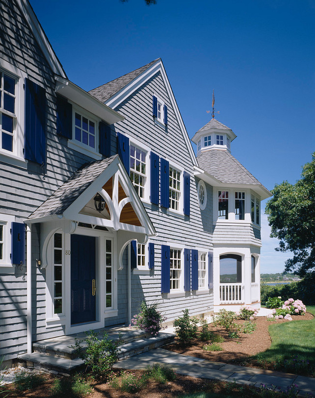 Traditional Shingle House Design #TraditionalShingleHouse #TraditionalShingleHouseDesign Polhemus Savery DaSilva.