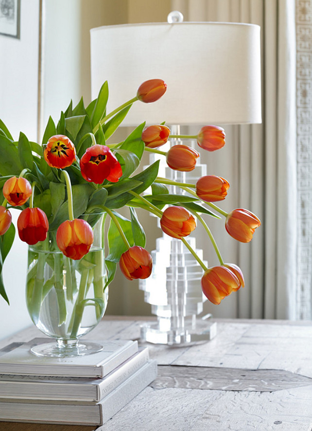 Tulips. #Tulips Chenault James Interiors.