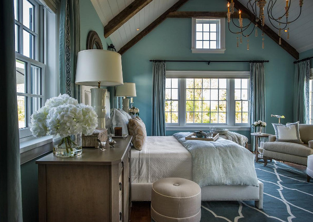 Turquoise Bedroom Decorating Ideas #Bedroom #Turquoise #BedroomDecor #HGTV2015DreamHouse