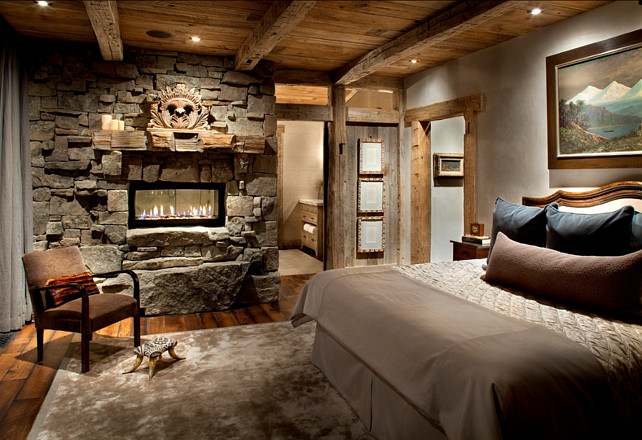 Rustic Ski Lodge - Home Bunch Interior Design Ideas