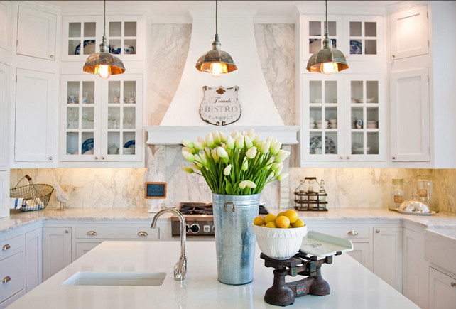 French White Kitchen Design Home, French White Kitchen Cabinets