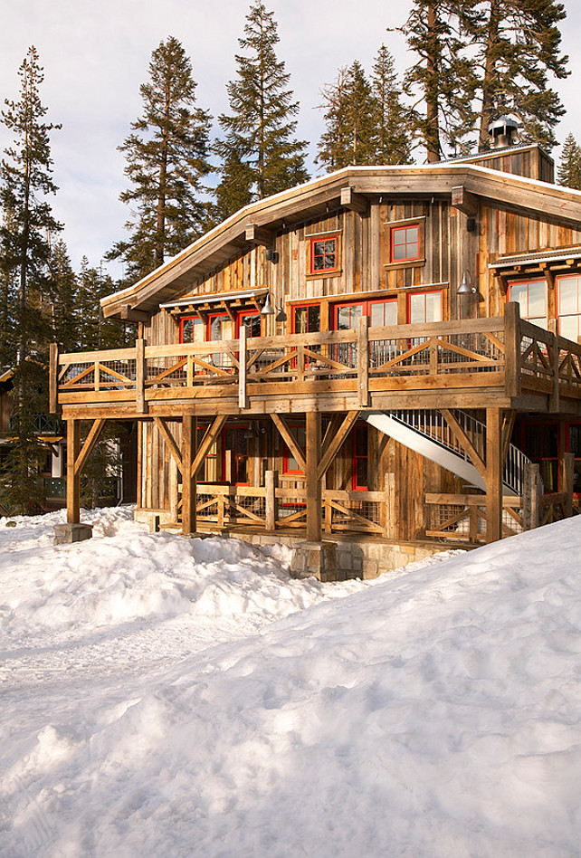 Rustic Ski Lodge - Home Bunch Interior Design Ideas