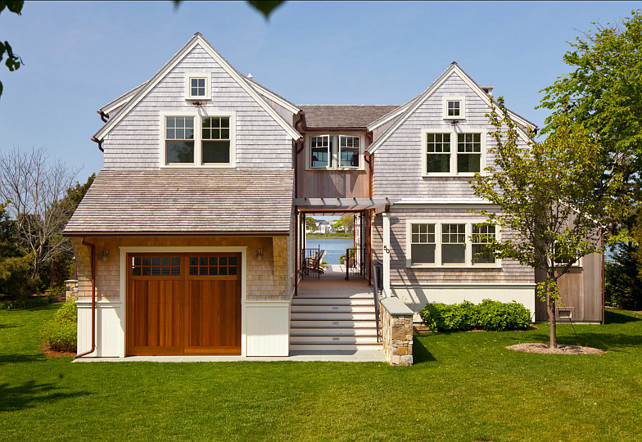 Dream Coastal Cottage. This costal cottage is located in Falmouth, MA and it's perfect inside and out. Click if you want to see the rest of it. #Cottage #Coastal #Interiors