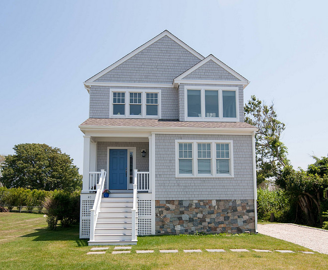 Sherwin Williams SW 6529 Scanda. Blue Paint Color. Sherwin Williams SW 6529 Scanda Blue Door Paint Color. Sherwin Williams SW 6529 Scanda #SherwinWilliamsSW6529Scanda #Blue #Door #PaintColor Davitt Design Build, Inc. Hilary B. Photography.