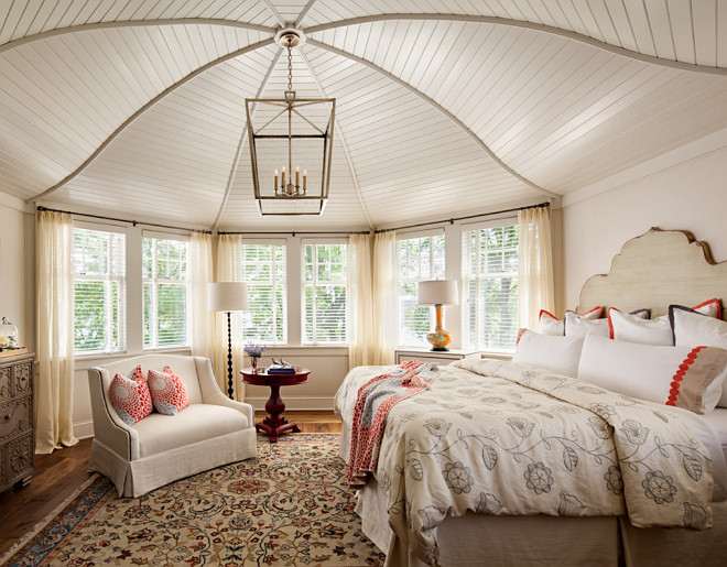 Bedroom Ceiling. Bedroom Ceiling Design. Bedroom Ceiling Millwork Ideas. Bedroom Ceiling Ideas. Bedroom Ceiling. Bedroom features a DARLANA LANTERN by Circa Lighting. #Bedroom #Ceiling Wade Weissmann Architecture.