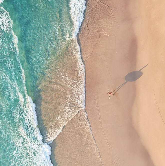 California Beach Surfer. Rita Chan Interiors Instagram Photo.
