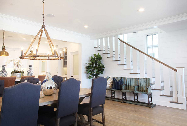 Foyer Dining Room Open Concept. Foyer opens to dining room. How to decorate open concept foyer to dining room. Foyer Dining Room Transition. #Foyer #DiningRoom Graystone Custom Builders.