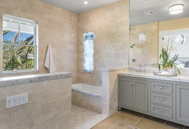 Bathroom floor to ceiling tile. Bathroom with floor to ceiling tiles. Bathroom floor to ceiling tile ideas. #Bathroom #floortoceiling #tile