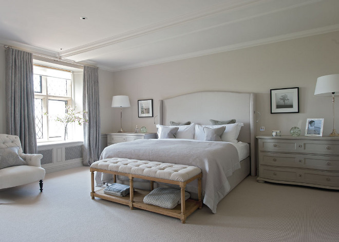 Neutral Master Bedroom. Neutral Master Bedroom Inspiration Sims Hilditch.