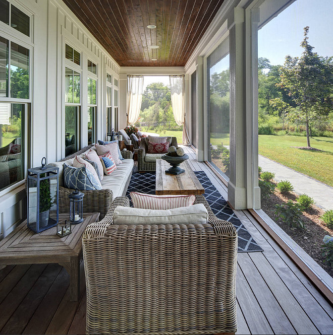 Screened-in porch. Narrow Screened-in porch. Narrow Screened-in porch ideas. #Narrow #Screenedinporch Colby Construction.